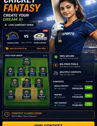 420 Matka (420 indian matka) fantasy cricket & matchday visual 3